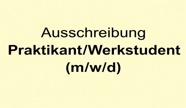 Stellenausschreibung